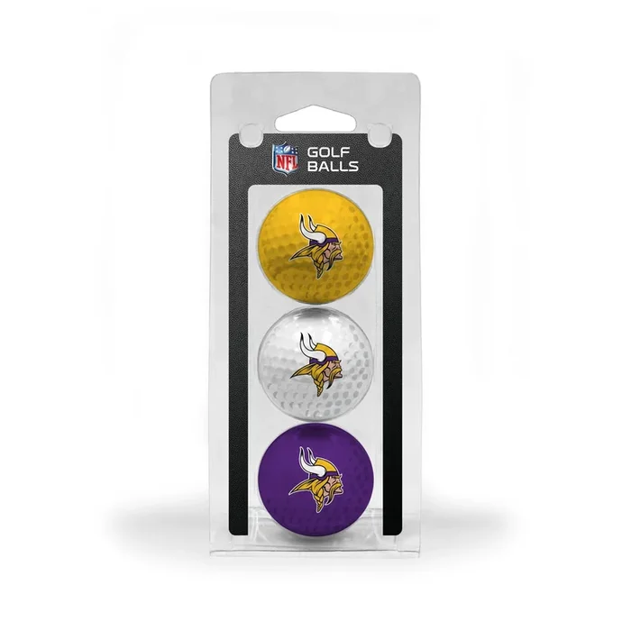 Team Golf MIN Vikings Golf Balls