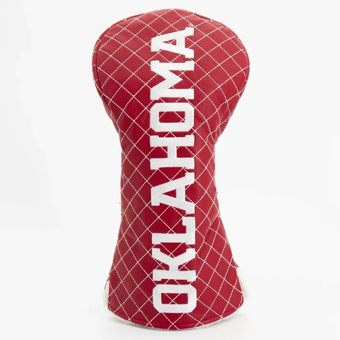 Team Golf Oklahoma DR/FW Quilted Headcovers