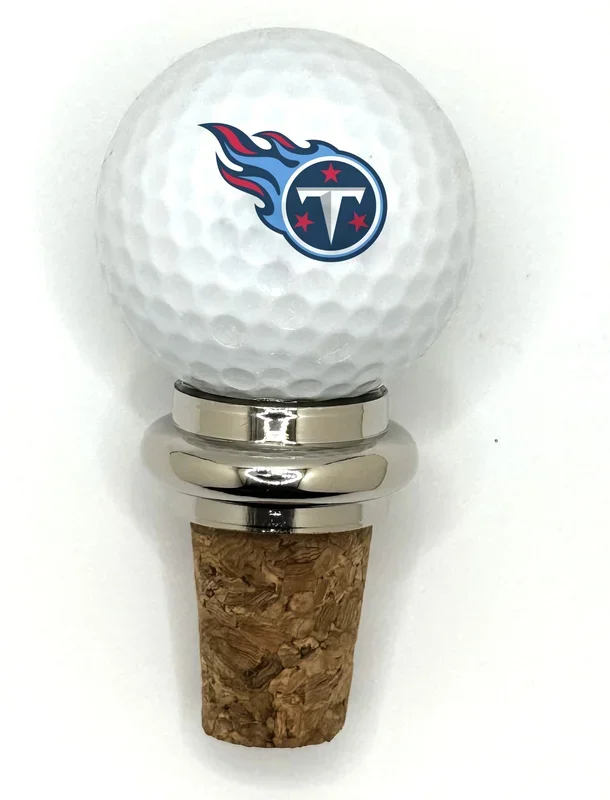 Team Golf TEN Titans Cork Wine Stopper