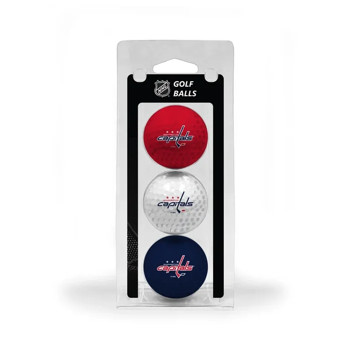 Team Golf WSH Capitals Golf Balls