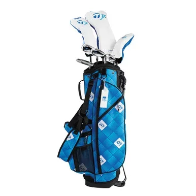 Team TaylorMade 7 Club Kids Golf Set Ages 10-12 (kids 54-59″ tall) Blue