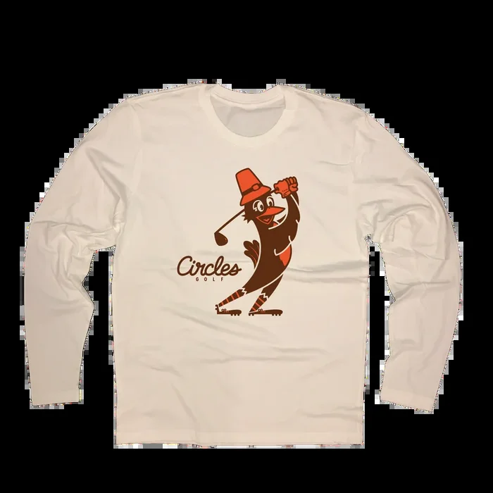 Thanksgiving Chirps Pilgrim – Long Sleeve T-Shirt