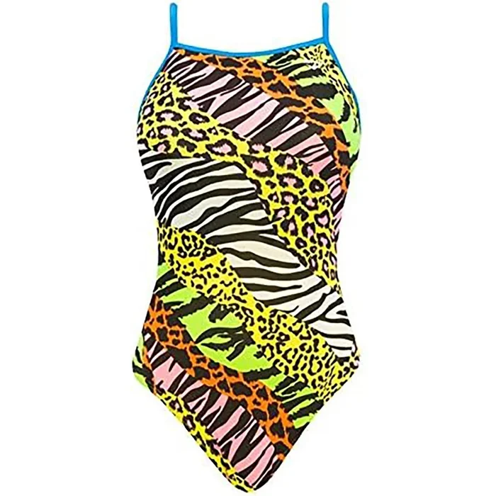The Finals Women’s Ferocious Non Foil Wing Back Swimsuit – Multicolor