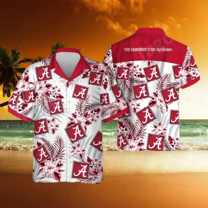 The University of Alabama Hawaiian Shirt – Fanshubus – Fanshubus.com