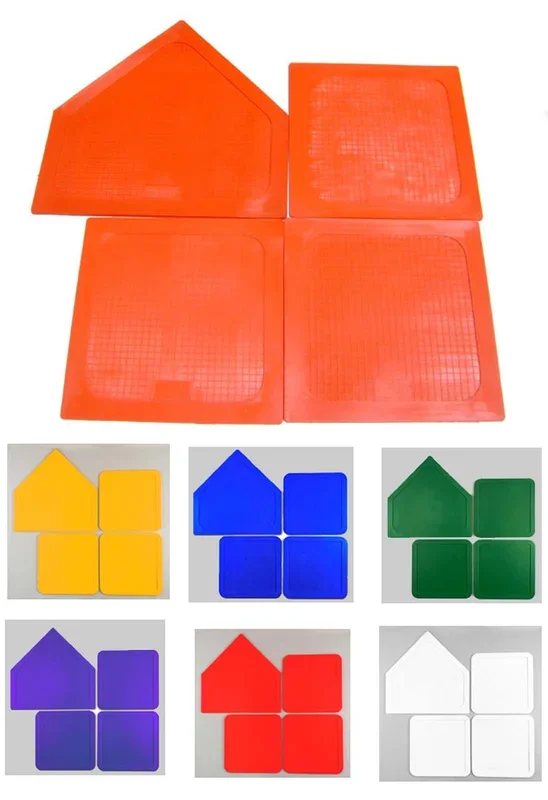 Throw Down Bases In Colors Set