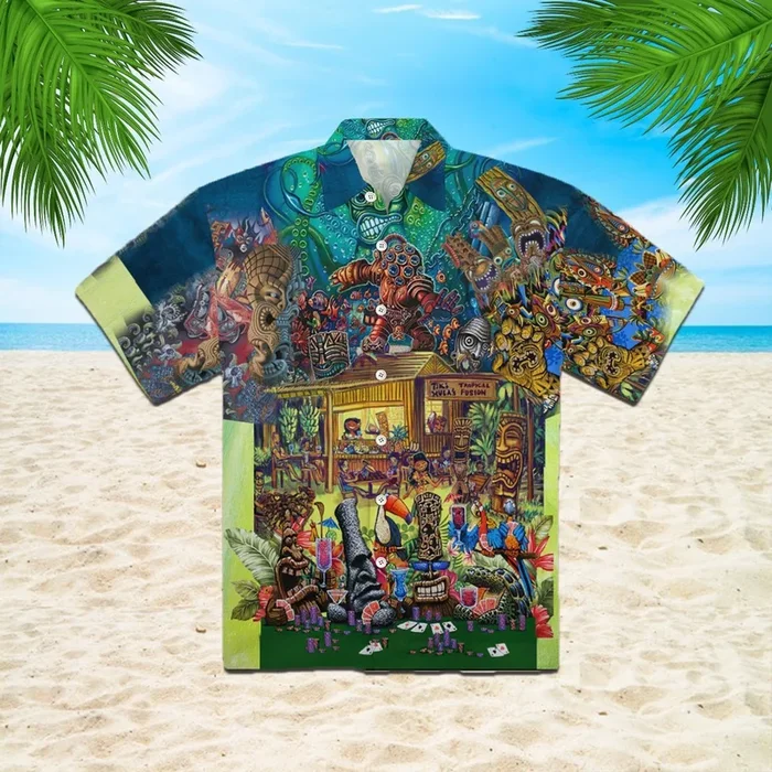 Tiki Lounge Hawaiian Shirt – Fanshubus.com