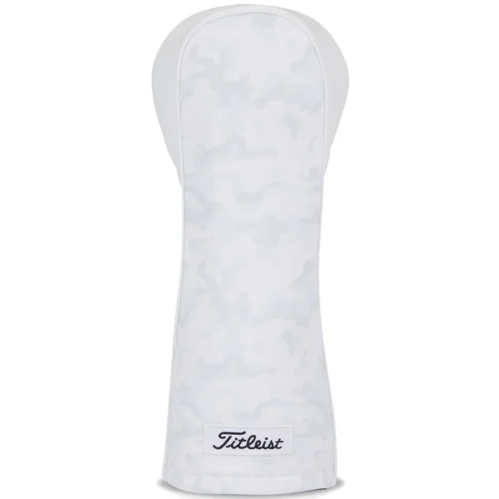 Titleist 3 Panel Leather Hybrid Headcover – White/Camo