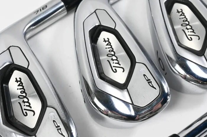 Titleist 718 AP3 Irons / 4-PW+GW / Stiff Flex AMT Black S300 Shafts