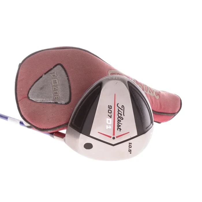 Titleist 907 D1 Graphite Men’s Right Hand Driver 10.5 Degree Stiff – Pro Launch Blue 65