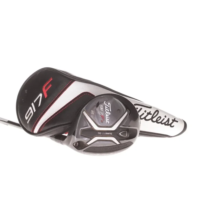 Titleist 917 F2 Graphite Men’s Right Fairway 3 Wood 15 Degree Stiff – Aldila Rogue M.A.X Multi Axial 75-S