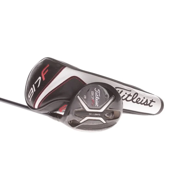 Titleist 917F2 Graphite Mens Right Hand Fairway 3 Wood 15 Degree Stiff – Fujikura 84 Grams