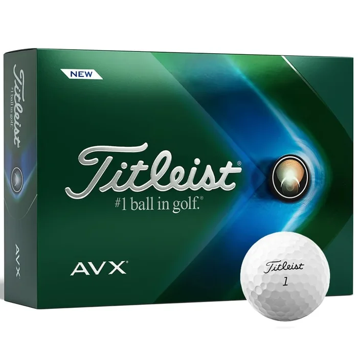 Titleist AVX ’23 Golf Balls – White – 12 Pack