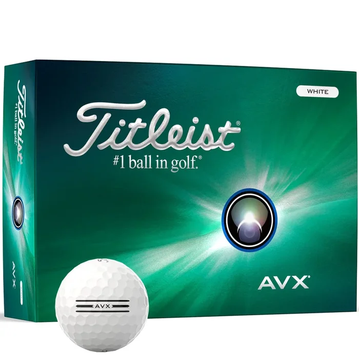 Titleist AVX Golf Balls – White – 12 Pack