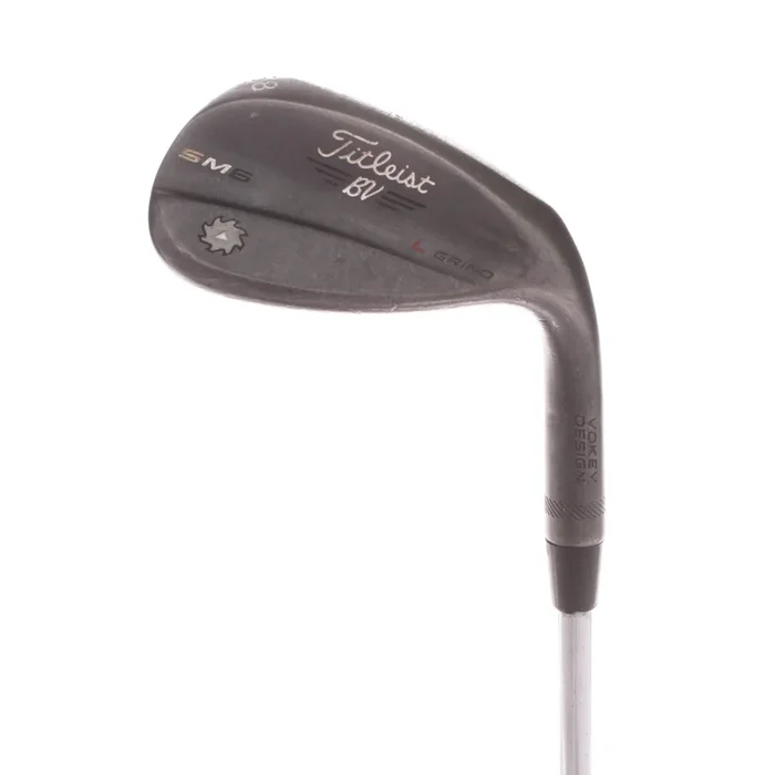 Titleist BV SM6 L-Grind Steel Mens Right Hand Lob Wedge 58 Degree 4 Bounce Stiff – True Temper Dynamic Gold