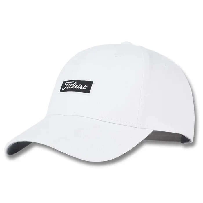 Titleist Charleston Garment Wash Golf Cap White/Black – 23 Men