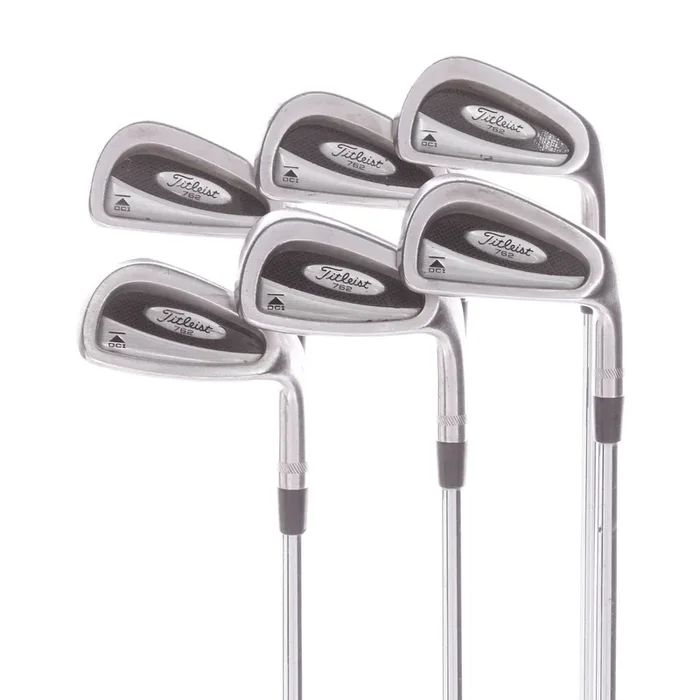 Titleist DCI 762 Steel Mens Right Hand Irons 4-PW Stiff – Titleist M Phillimore Dynamic Gold S300