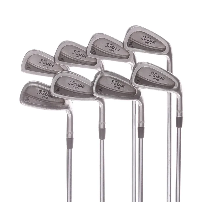 Titleist DCI 990 Steel Mens Right Hand Irons 3-PW Regular – Dynamic Gold