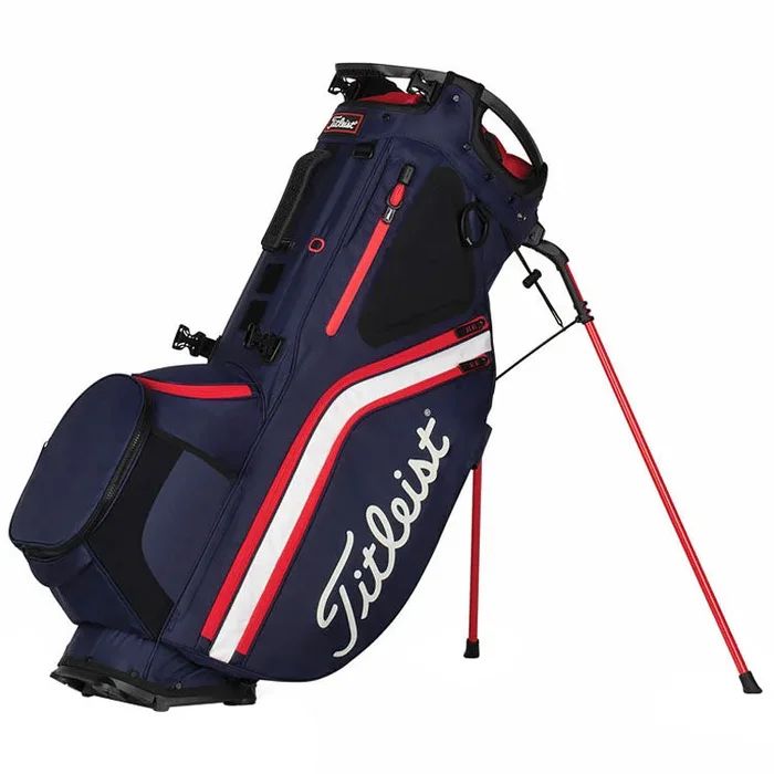 Titleist Hybrid 14 Stand Bag – Navy/White/Red