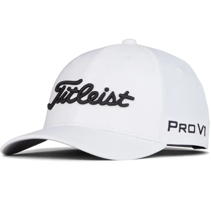Titleist Junior Tour Performance Cap – White/Black