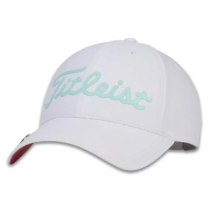 Titleist Players Performance Ball Marker Golf Cap White/Sea Glass – 24 Women
