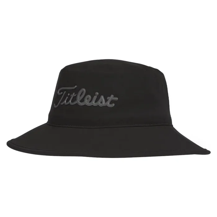 Titleist Players StaDry Golf Bucket Hat Black/Charcoal – 23 Men
