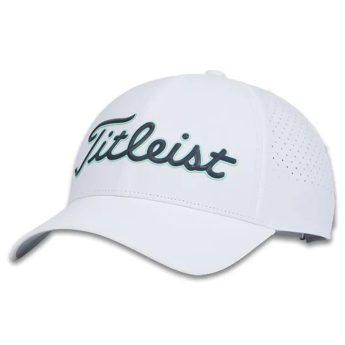 Titleist Players Tech Golf Cap White/Navy/Sea Glass – 24 Men