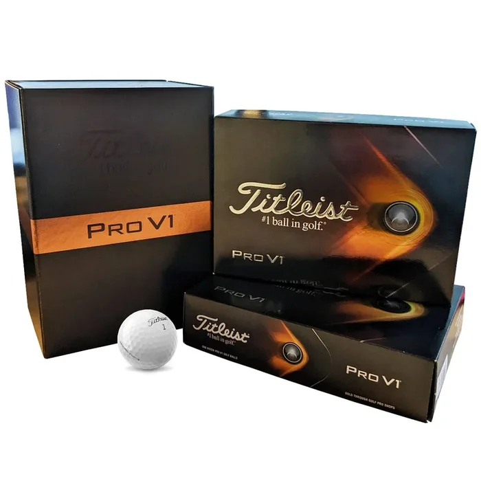Titleist Pro V1 White Golf Balls – Gift Pack – Double Dozen
