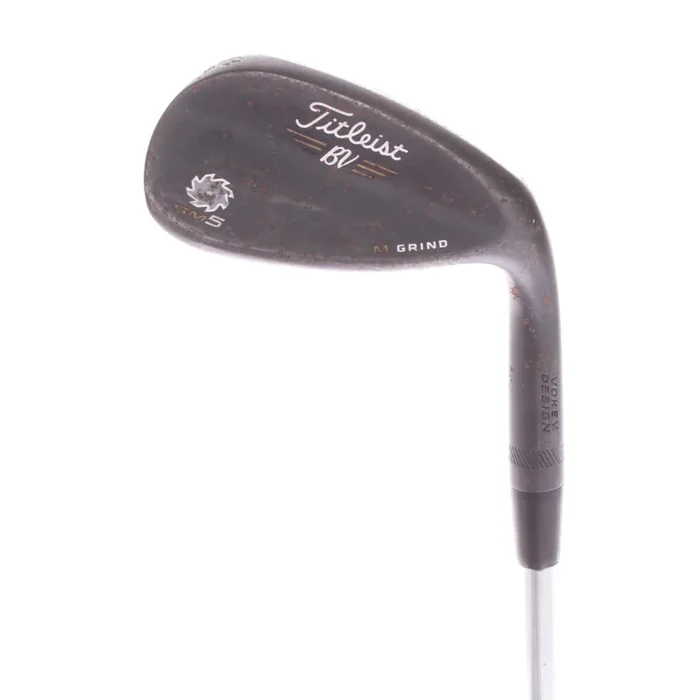 Titleist SM5 Steel Men’s Right Hand Lob Wedge 58 Degree 8 Bounce M Grind Wedge Flex – BV Vokey Design