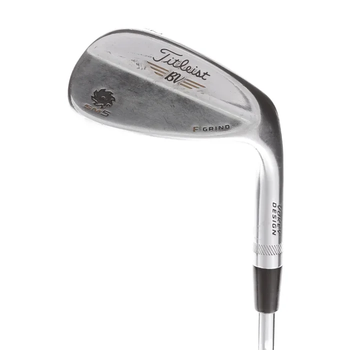 Titleist SM5 Steel Mens Right Hand Gap Wedge 52* 8 Bounce F Grind Stiff – True Temper Dynamic Gold S300