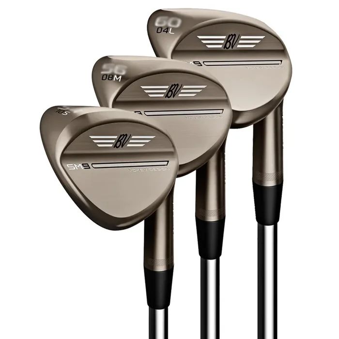 Titleist SM9 Vokey Brushed Steel Wedge – 23 Men