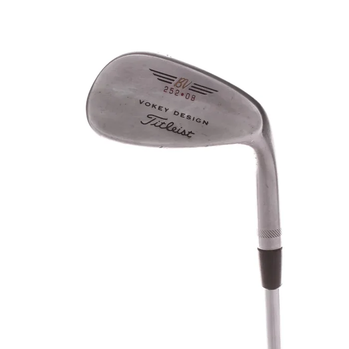 Titleist Spin Milled SM58.08 Steel Men’s Right Gap Wedge 52 Degree 8 Bounce Wedge – True Temper Dynamic Gold Wedge