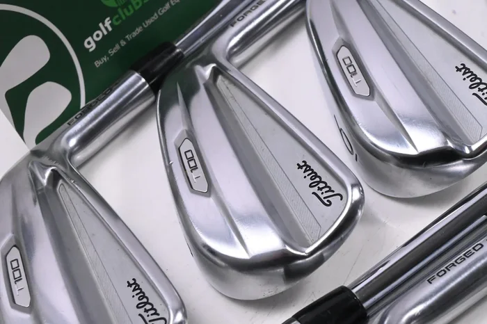 Titleist T100 2021 Irons / 4-PW+50 / Stiff Flex Project X LZ 120 Shafts