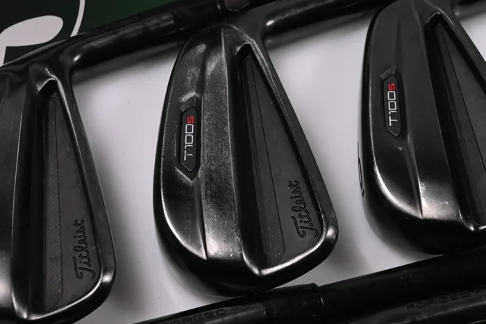 Titleist T100.S Ltd Edition Black Irons / 4-9i / X-Flex Project X LZ Black Shafts