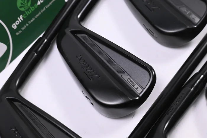 Titleist T150 Black Vapor Irons / 4-PW / Stiff Flex Project X LZ Black Shaft