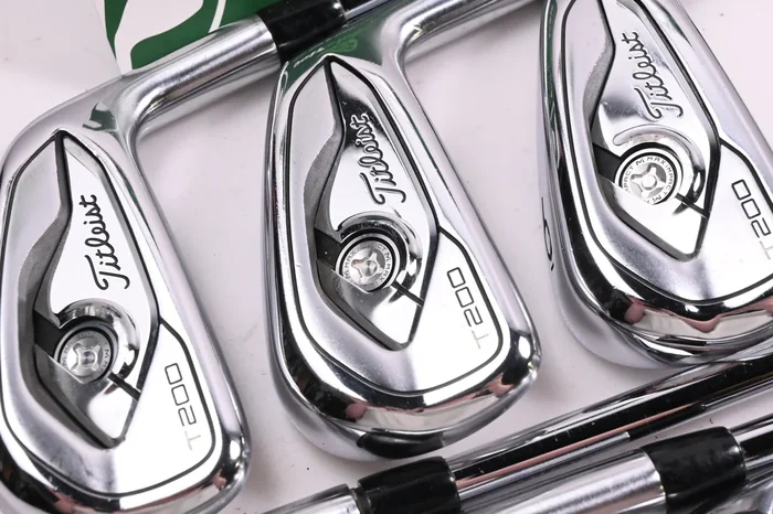 Titleist T200 2019 Irons / 4-PW / Stiff Flex AMT Black S300 Shafts