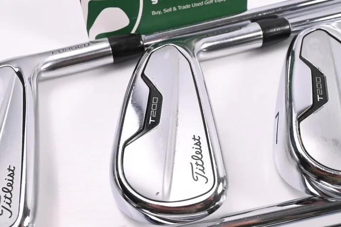 Titleist T200 2021 Irons / 5-PW+GW / Stiff Flex AMT Red S300 Shafts