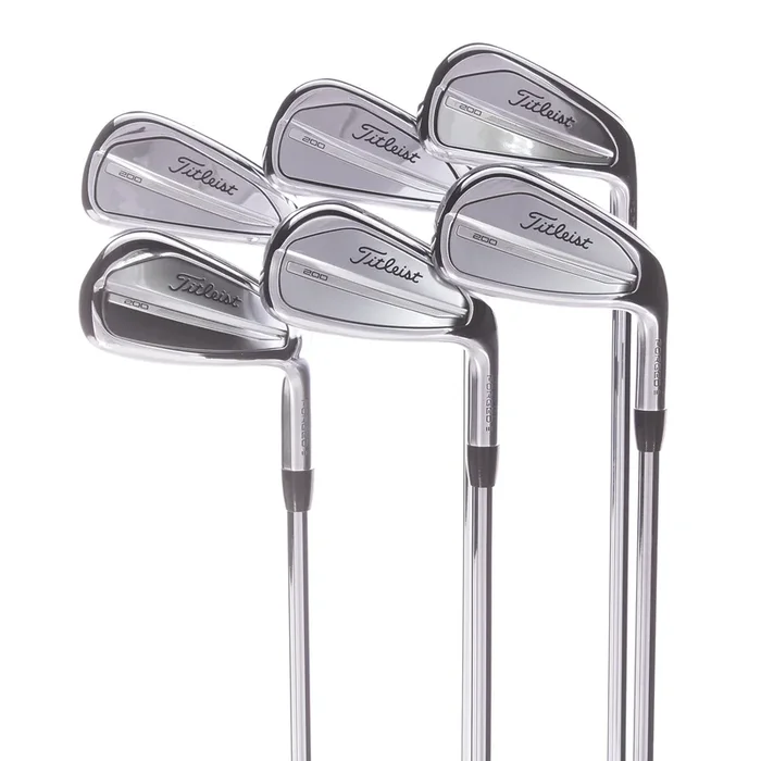 Titleist T200 Steel Men’s Right Irons 5-PW Regular – True Temper AMT Black R300