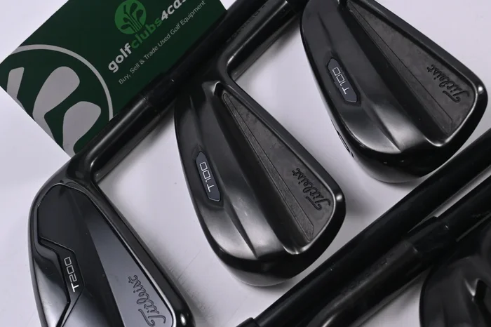 Titleist T200/T100 Ltd Edition Black Irons / 4-PW / X-Flex Project X LZ Blackout