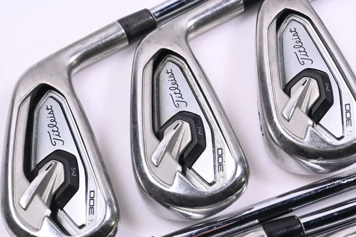 Titleist T300 2019 Irons / 4-PW / Stiff Flex AMT Black S300 Shafts