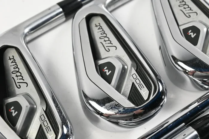 Titleist T300 2021 Irons / 5-PW+GW / Regular Flex AMT Red R300 Steel Shafts