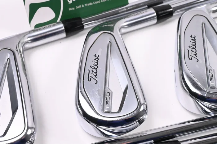 Titleist T350 Irons / 5-PW+48° / Regular Flex KBS Tour Lite Shafts
