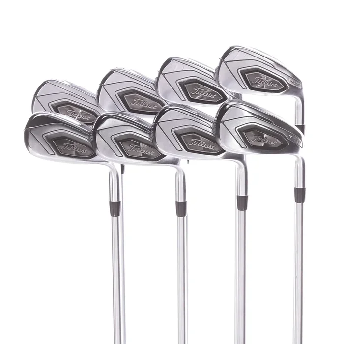 Titleist T400 Graphite Men’s Right Irons 6-PW+AW1+AW2+SW Regular – Fubuki MV 55R