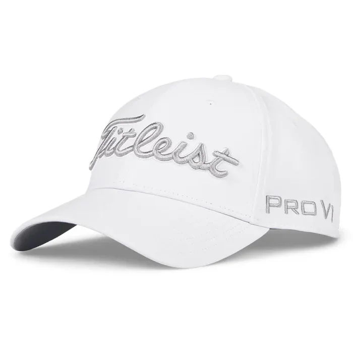 Titleist Tour Performance Golf Cap White/Gray – 25 Men