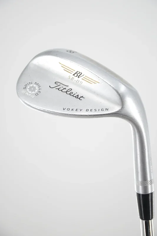Titleist Vokey SM4 Tour Chrome 58 Degree Wedge Wedge Flex 34.75″