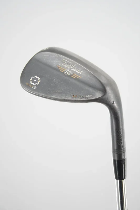 Titleist Vokey SM5 Raw Black 56 Degree Wedge Wedge Flex 35″
