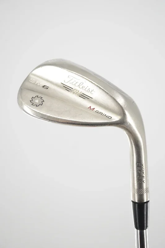 Titleist Vokey SM6 Steel Gray 58 Degree Wedge Wedge Flex 34.75″