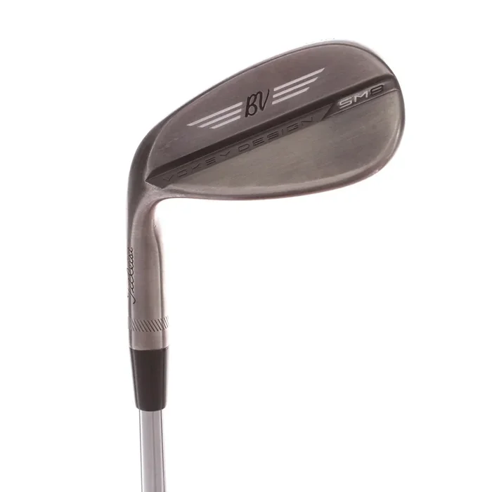 Titleist Vokey SM8 Brushed Steel Steel Men’s Left Gap Wedge 52 Degree 08 Bounce F Grind Wedge – BV Design