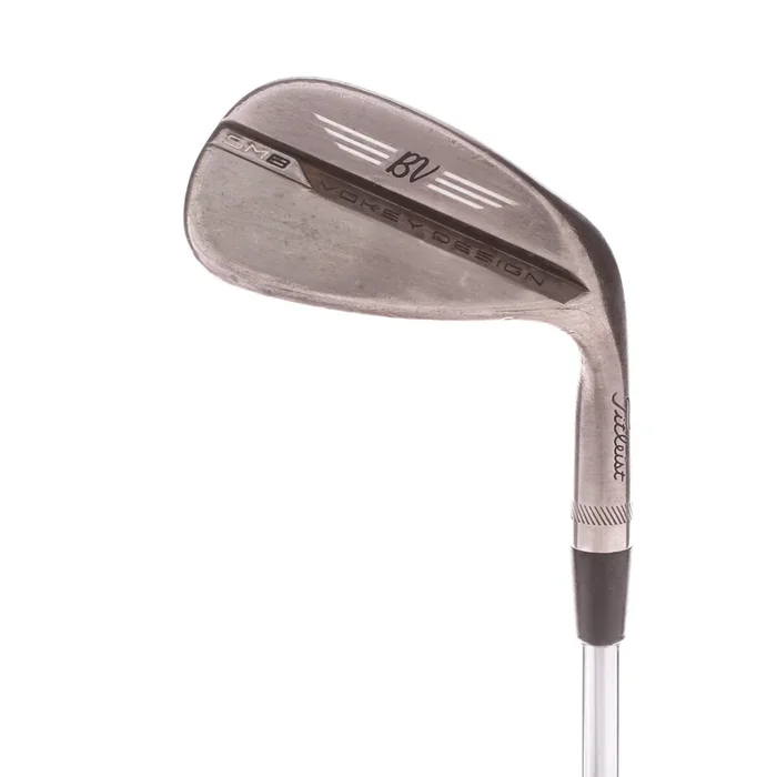 Titleist Vokey SM8 Steel Men’s Right Gap Wedge 50 Degree 12 Bounce F Grind Stiff – True Temper Dynamic Gold S400