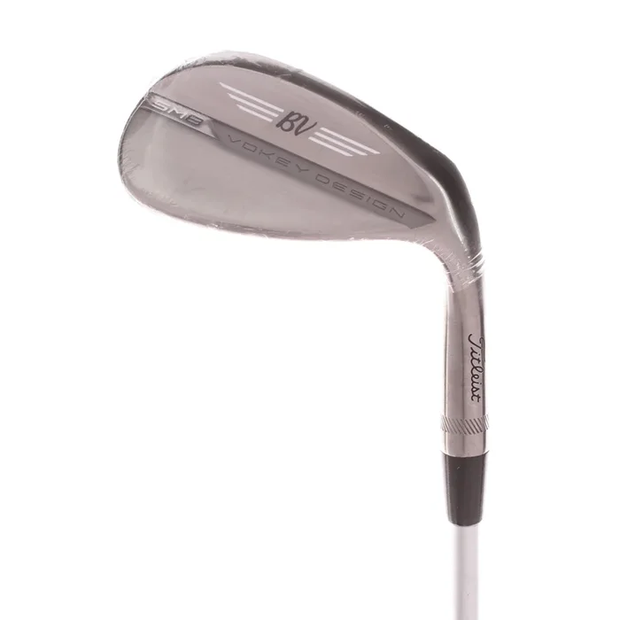 Titleist Vokey SM8 Tour Chrome Graphite Men’s Right Lob Wedge 58 Degree 12 Bounce D Grind Stiff – KBS Tour C-Taper 120 S
