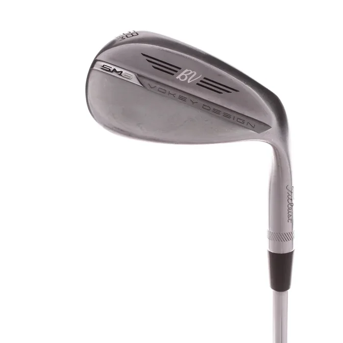 Titleist Vokey SM8 Tour Chrome M Grind Steel Men’s Right Lob Wedge 58 Degree 8 Bounce Wedge – BV Design